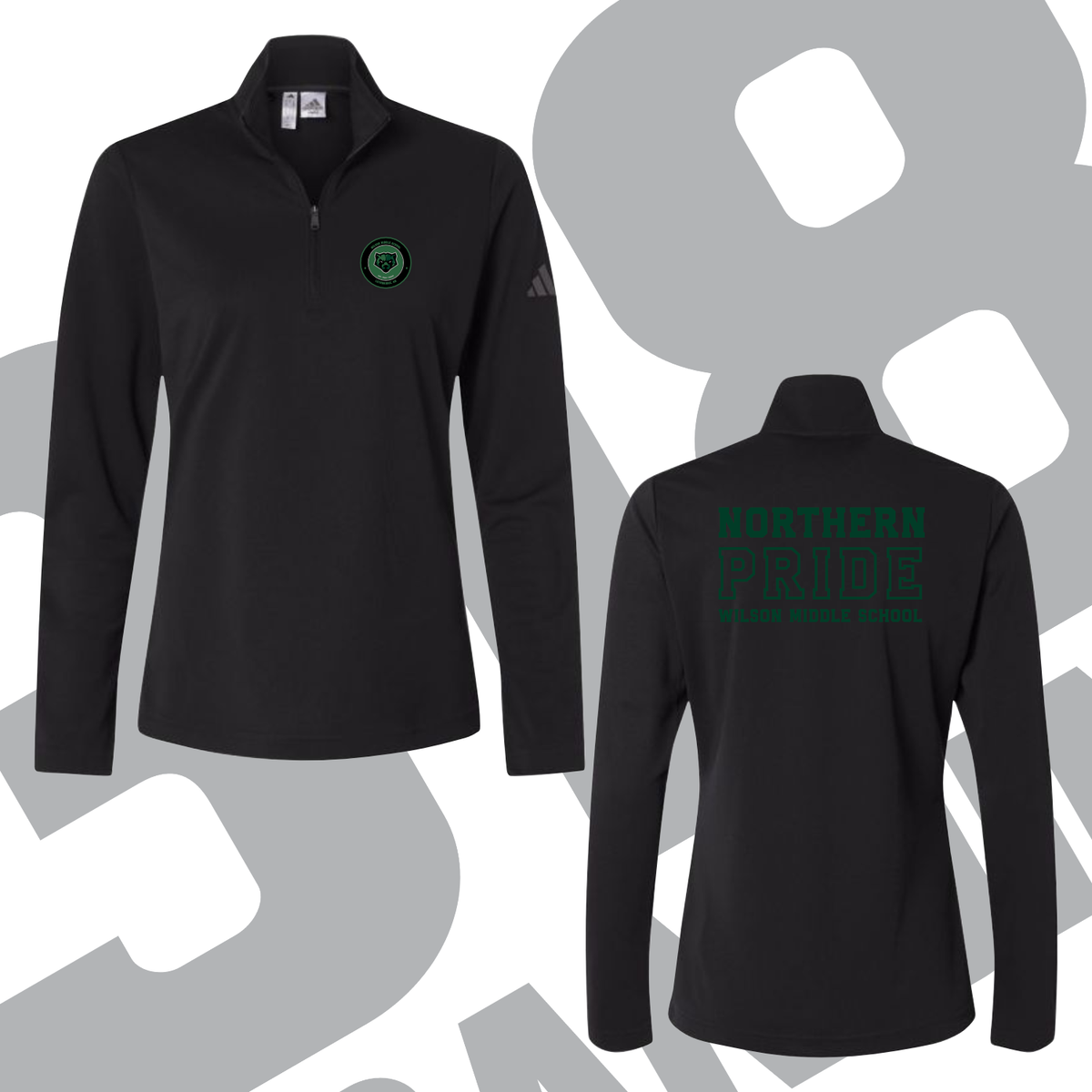 WMS - "Northern Pride" Adidas Performance 1/4-Zip