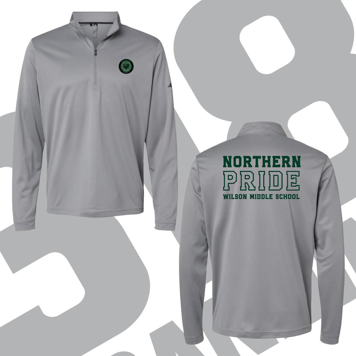 WMS - "Northern Pride" Adidas Performance 1/4-Zip