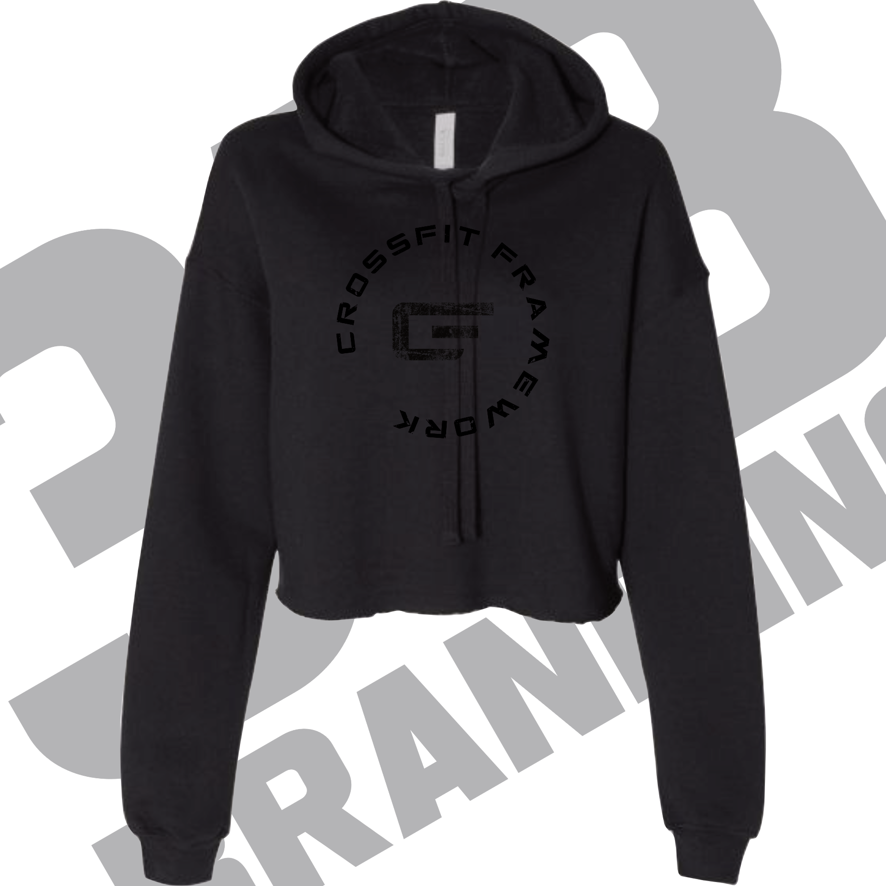 CFFW 'Infinity Circle' Cropped Hoodie.