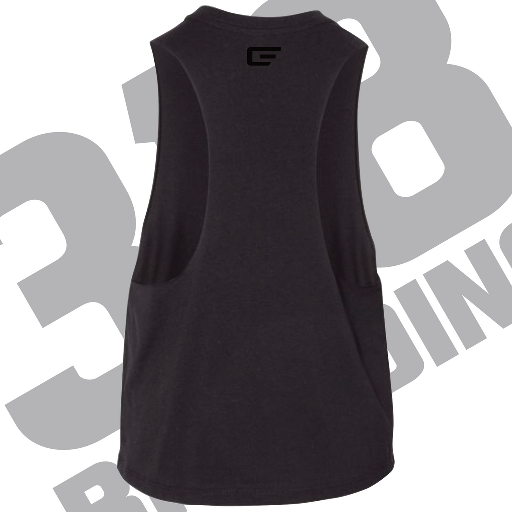 CFFW 'Framework' Racerback Cropped Tank.