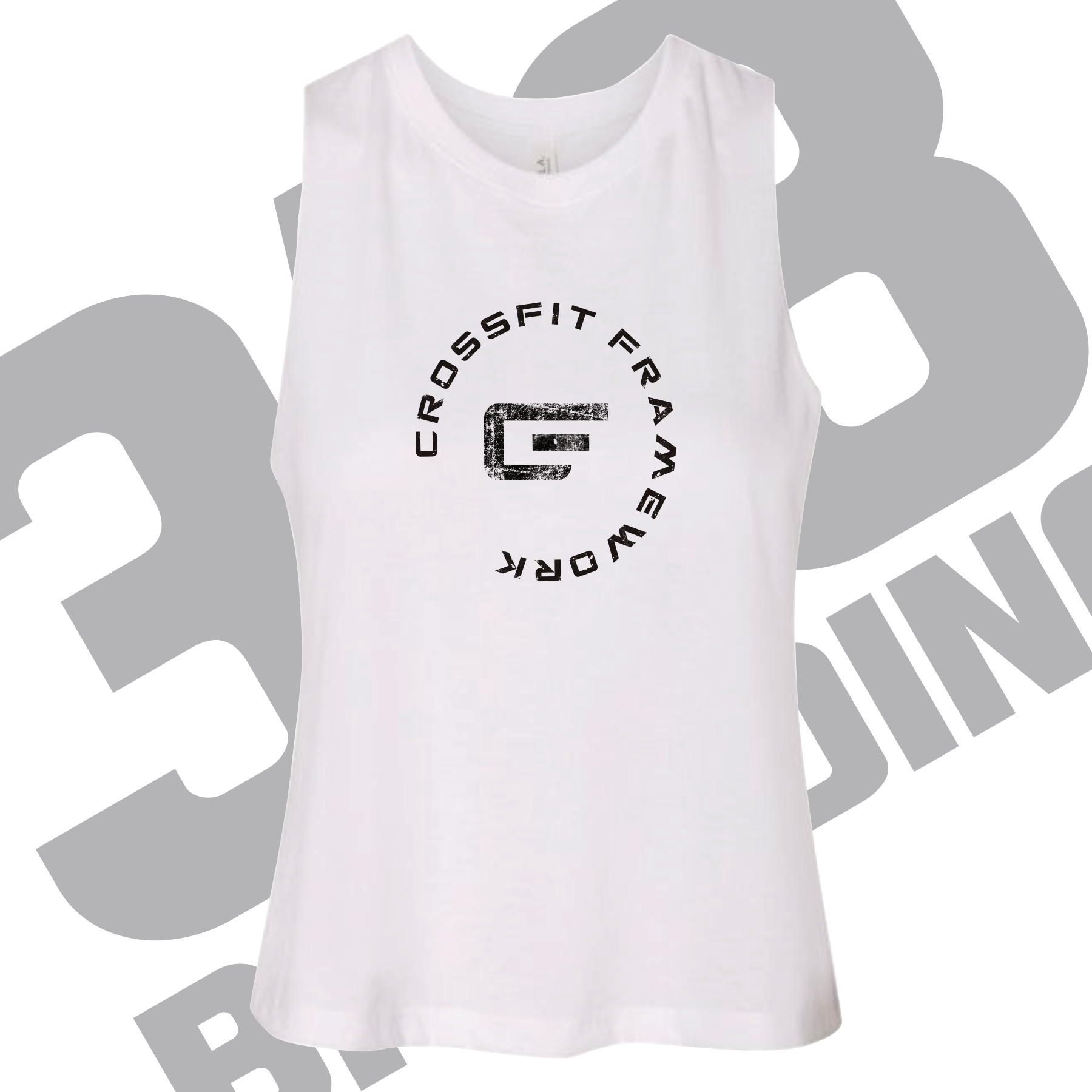 CFFW 'Infinity Circle' Cropped Racerback.