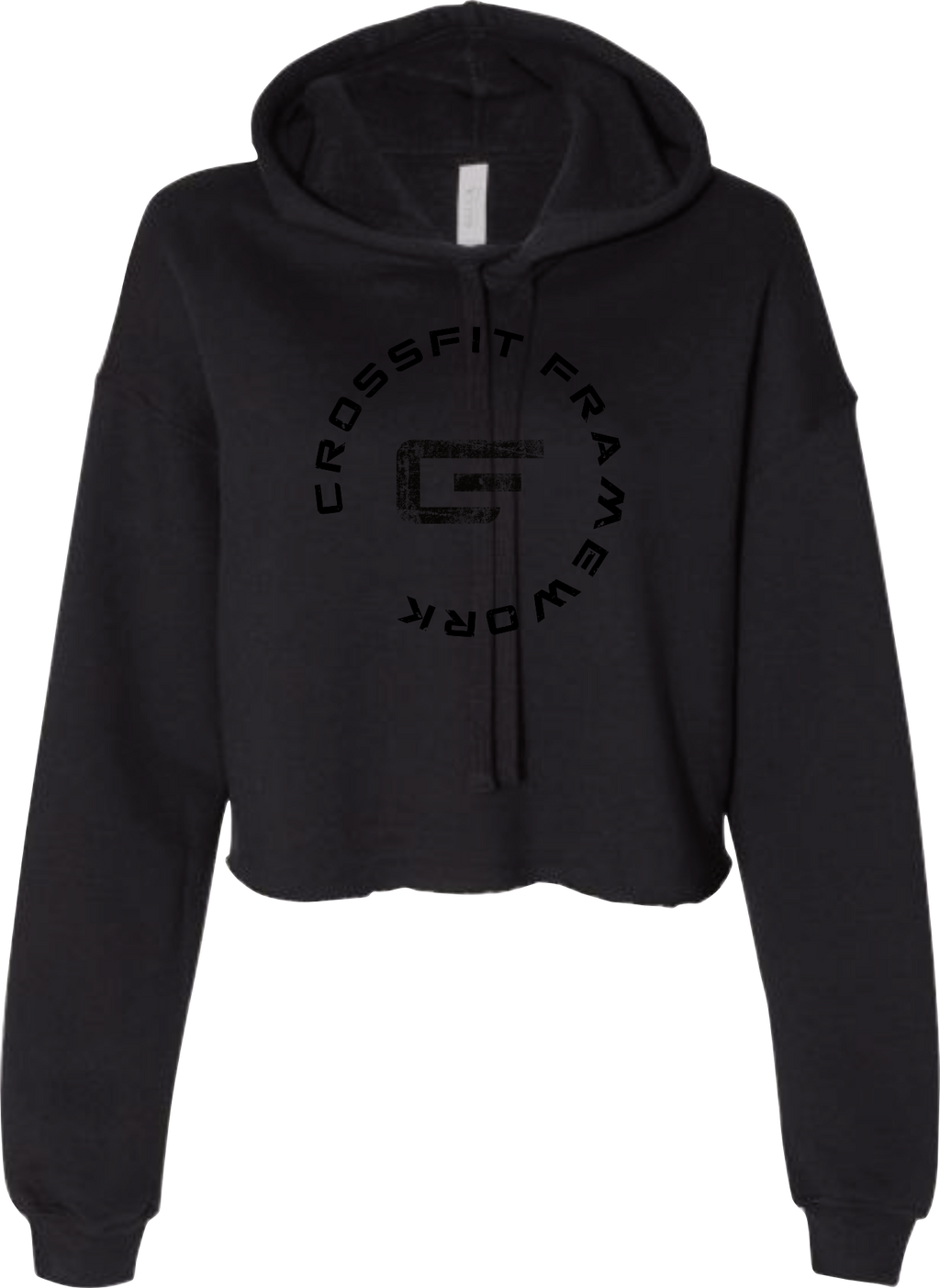 CFFW 'Infinity Circle' Cropped Hoodie.