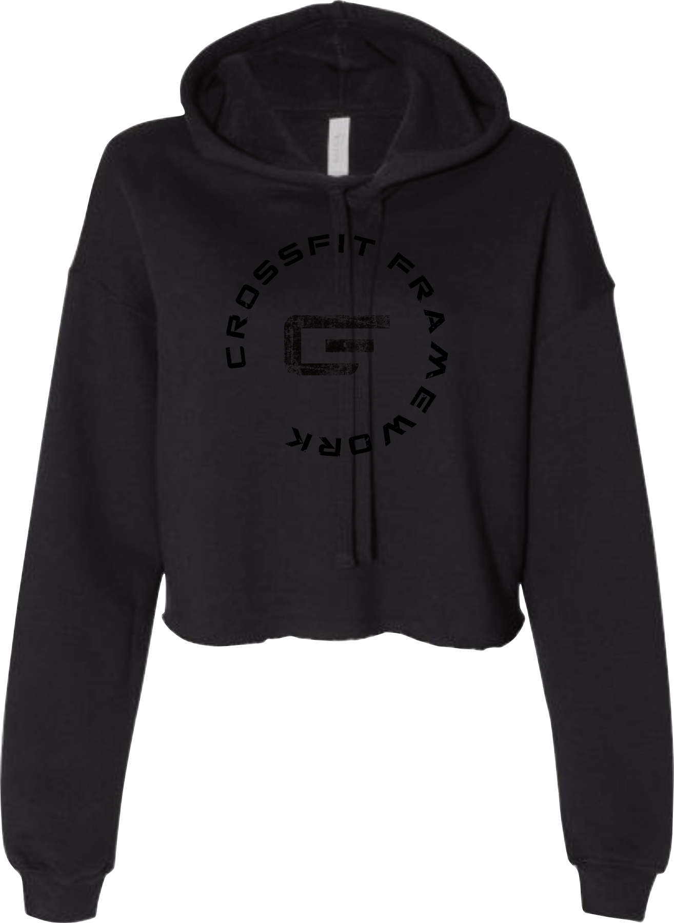 CFFW 'Infinity Circle' Cropped Hoodie.