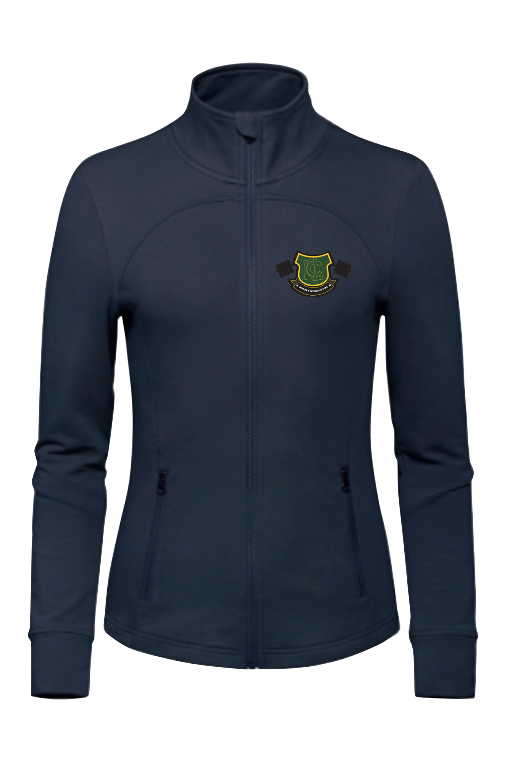 LCI Women's Weightlifting Performance Full-Zip Sweatshirt.