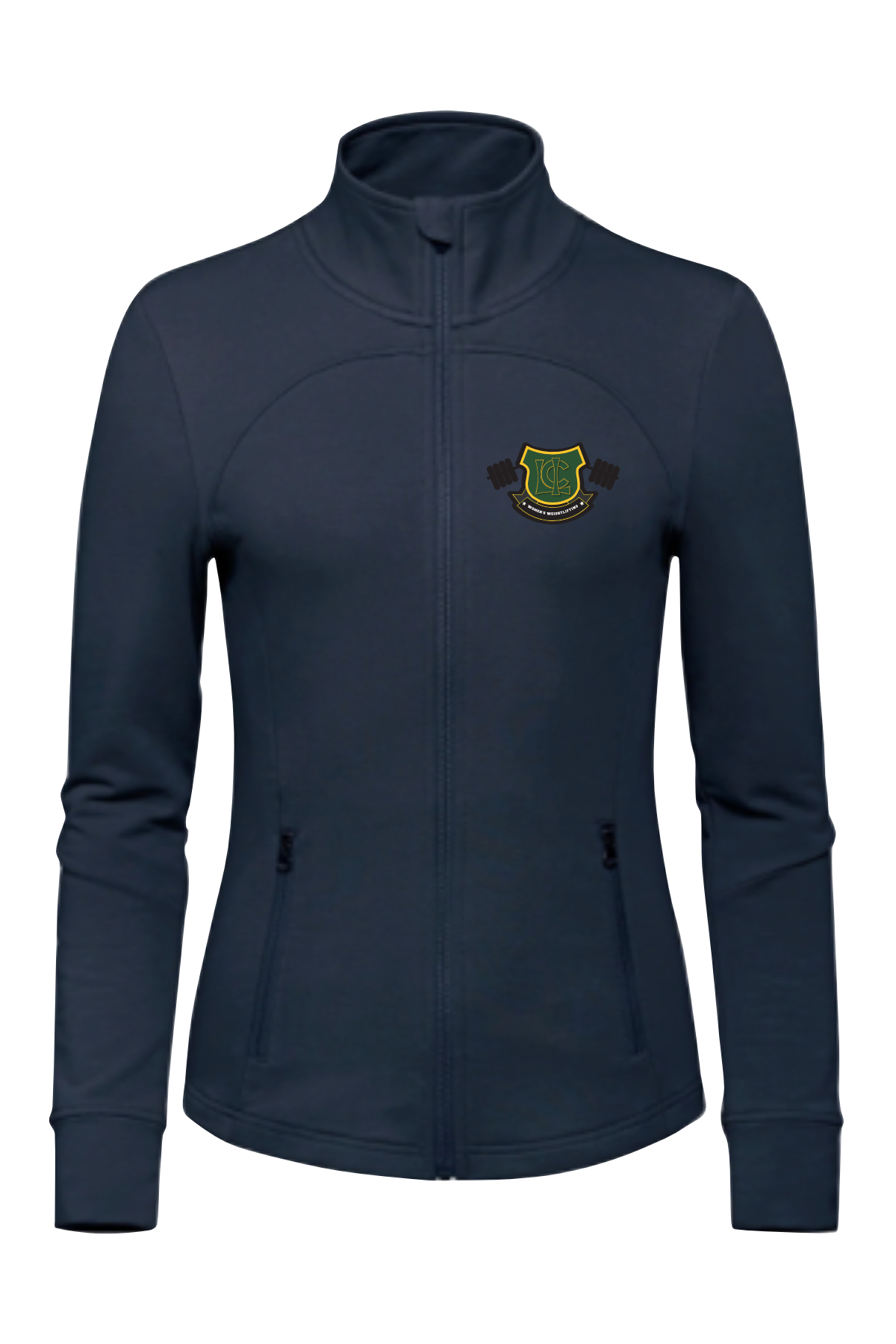 LCI Women's Weightlifting Performance Full-Zip Sweatshirt.