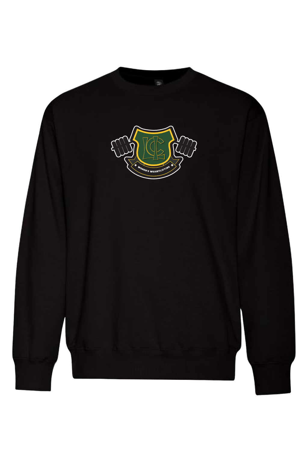 LCI Women's Weightlifting "Core" Fleece Crewneck.