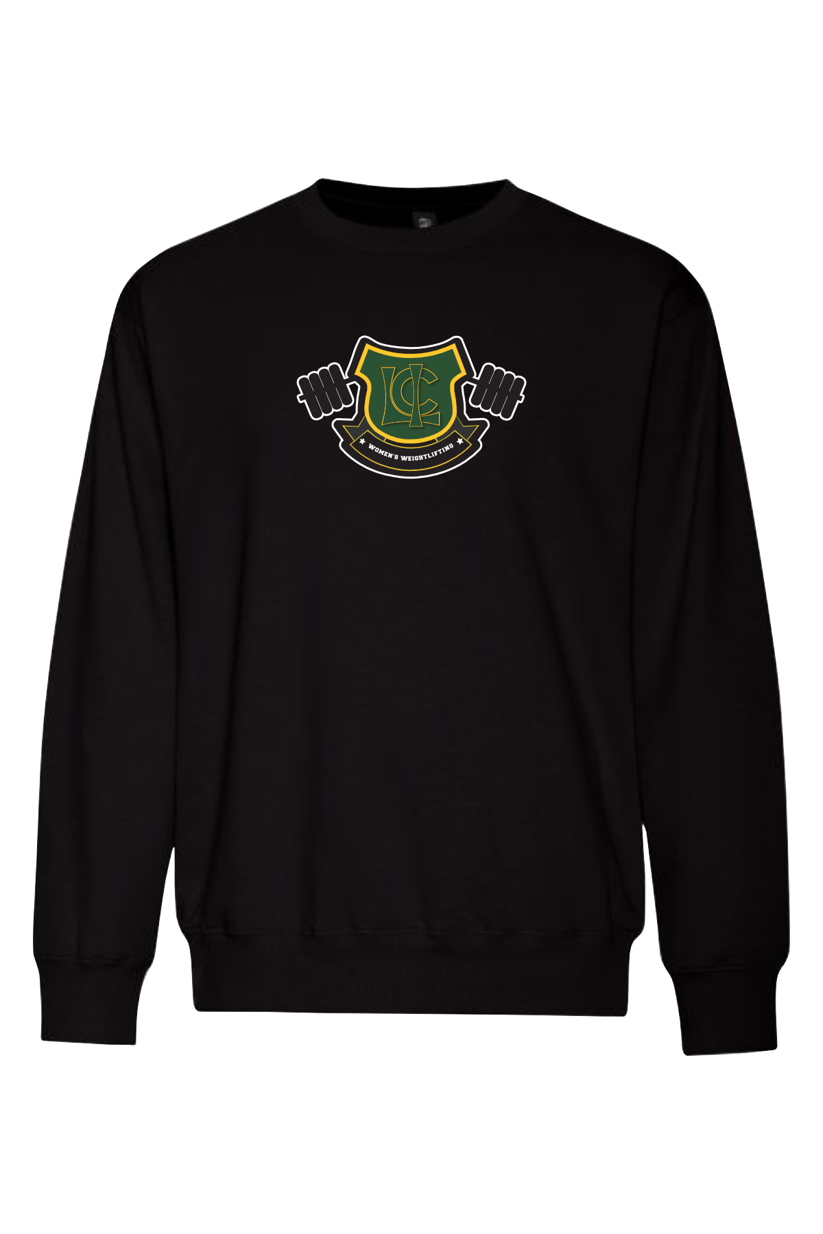 LCI Women's Weightlifting "Core" Fleece Crewneck.