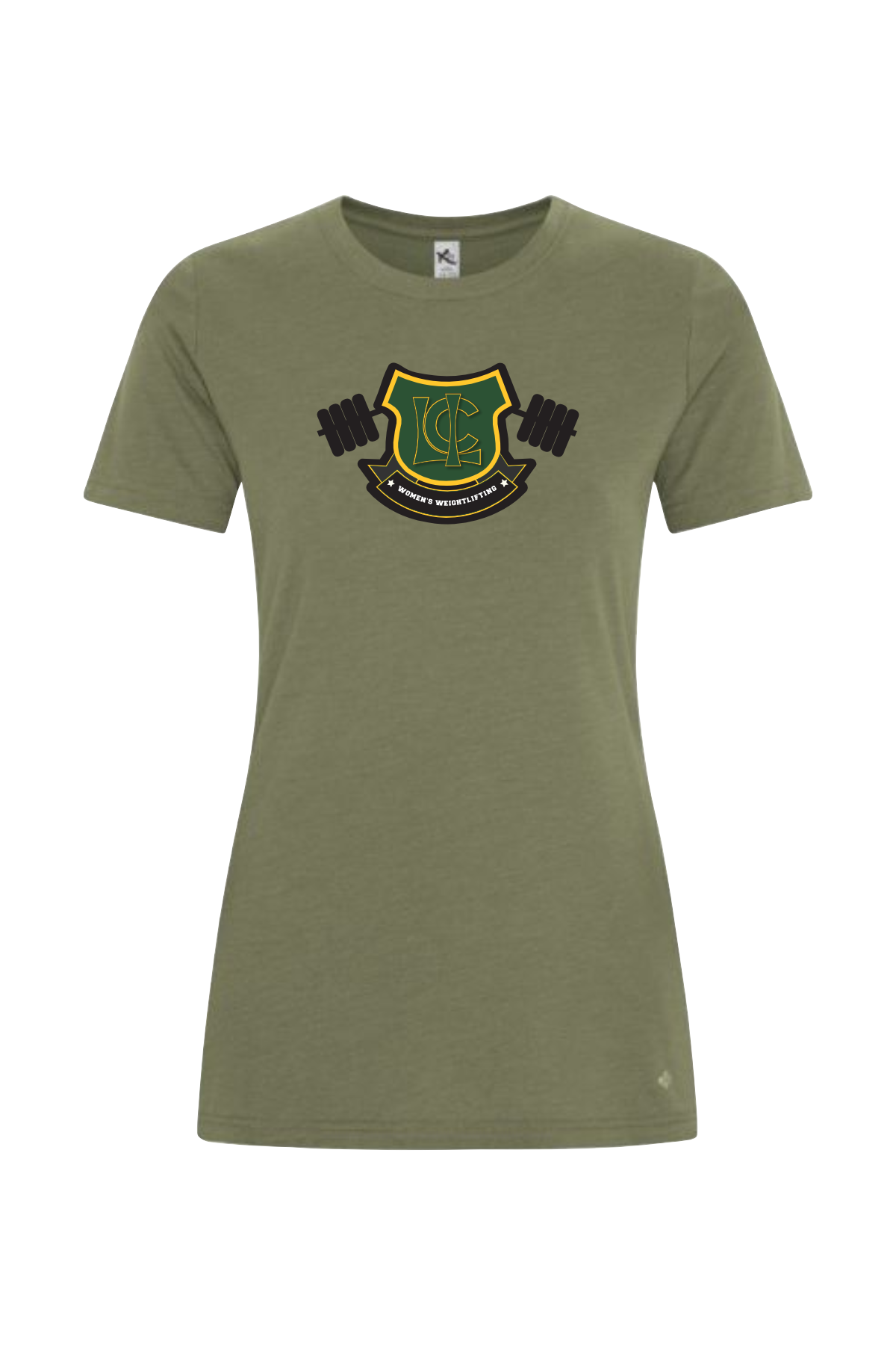 LCI Women's Weightlifting, Women's Training Tee.