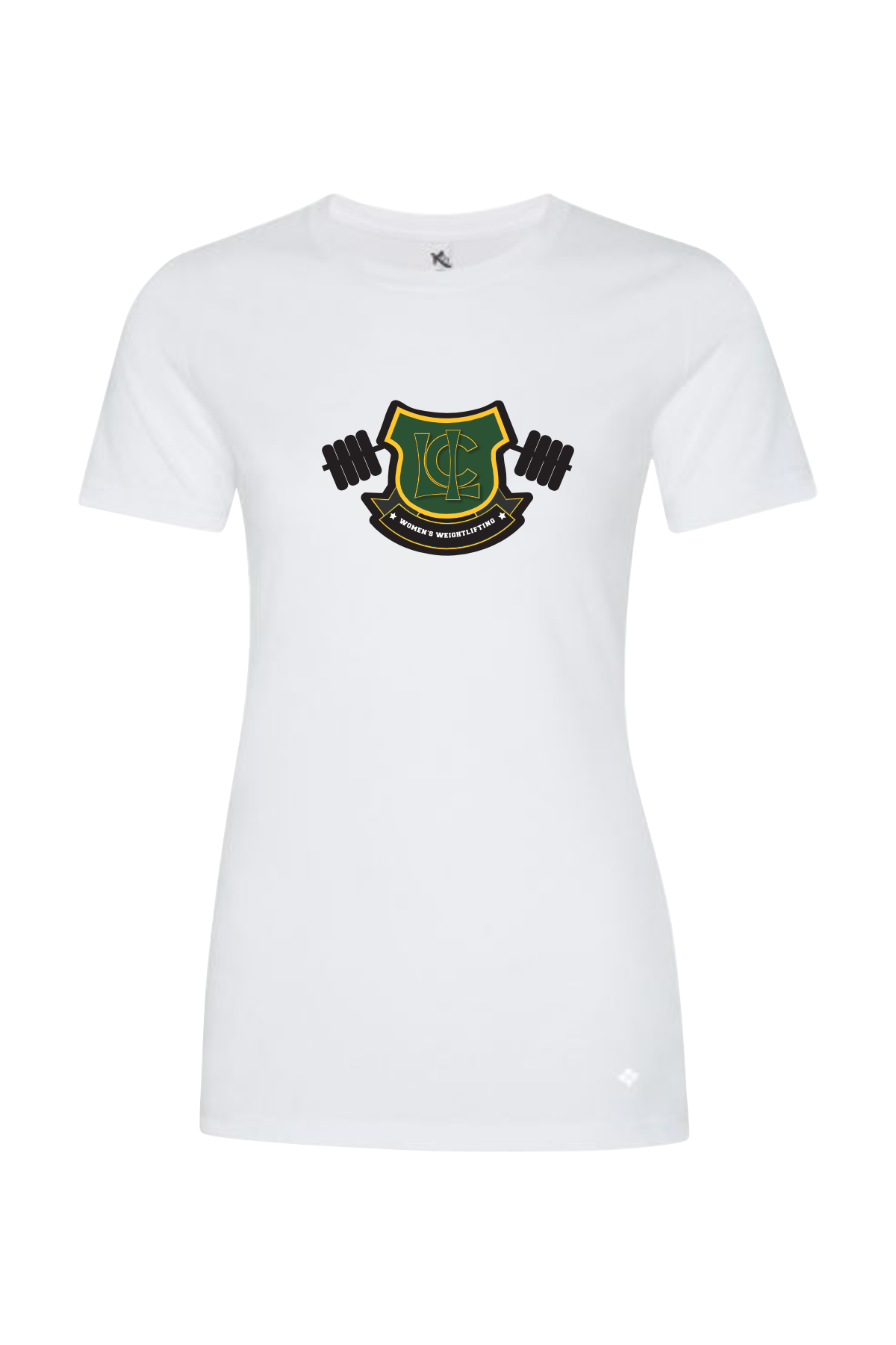 LCI Women's Weightlifting, Women's Training Tee.