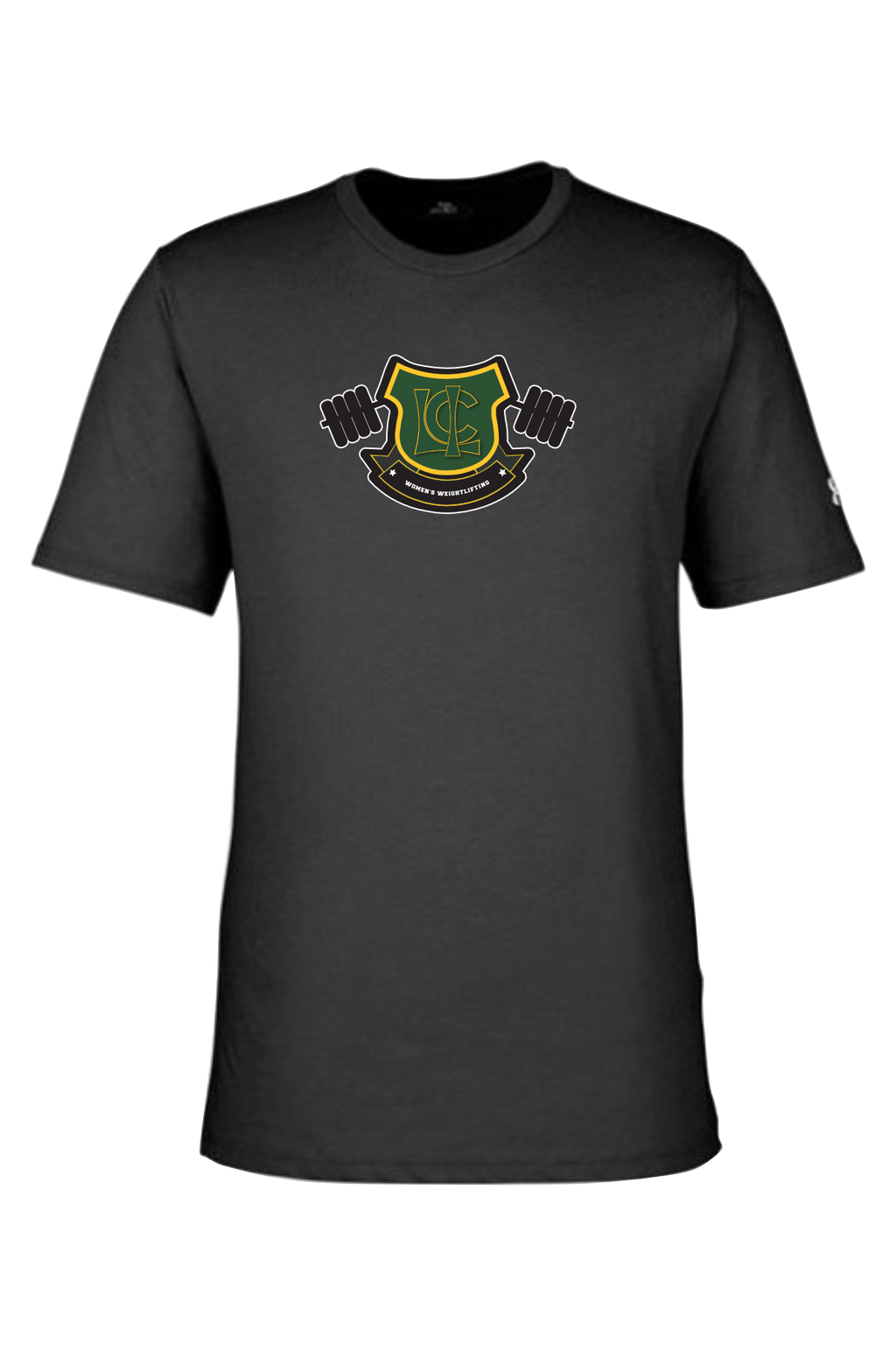 LCI Women's Weightlifting UA Raglan T-Shirt.