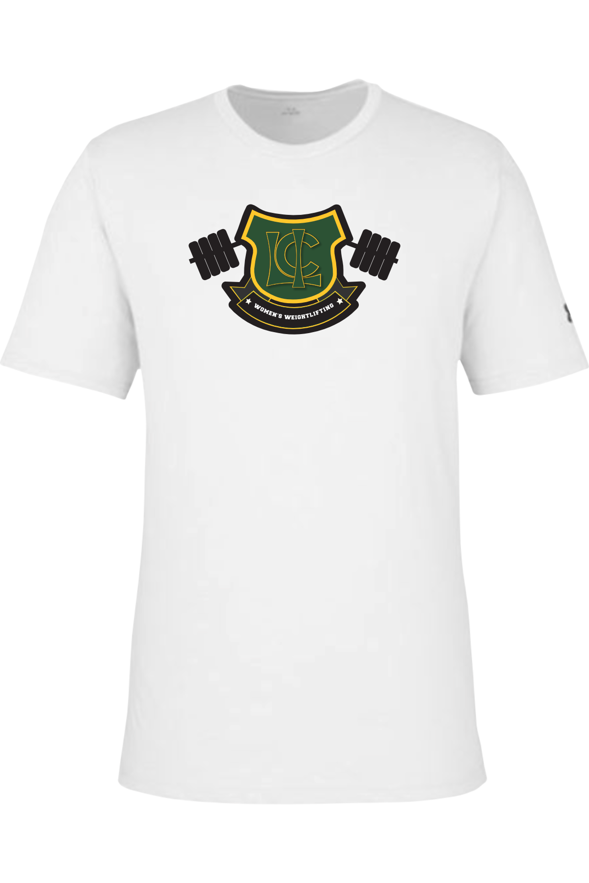 LCI Women's Weightlifting UA Raglan T-Shirt.