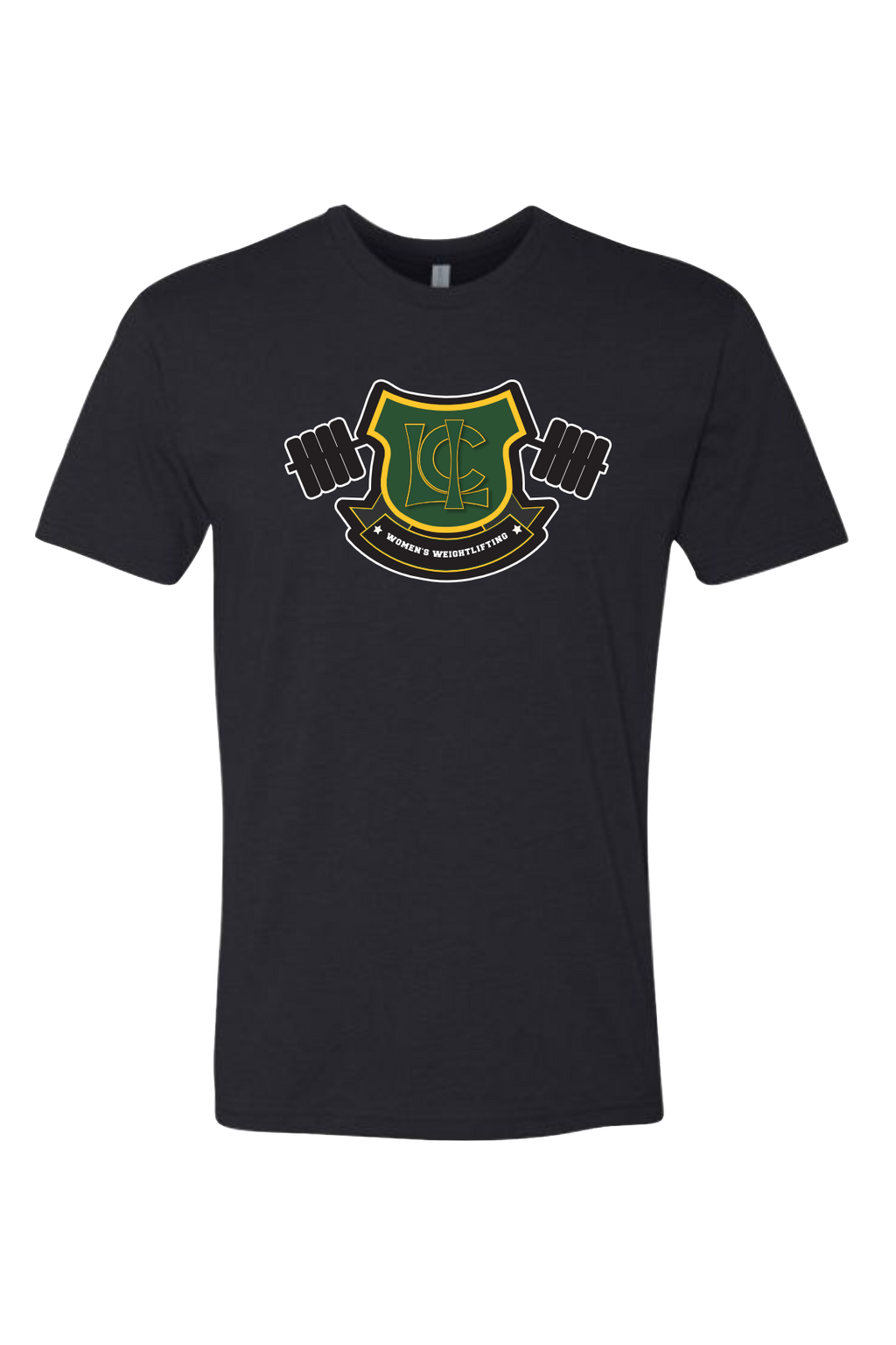 LCI Women's Weightlifting 'Next Level' Training T-Shirt.