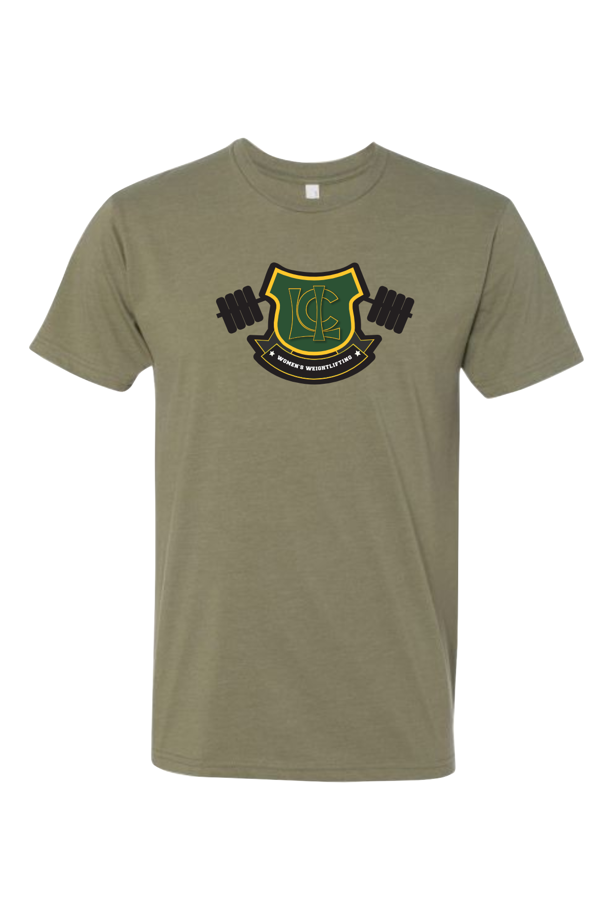 LCI Women's Weightlifting 'Next Level' Training T-Shirt.