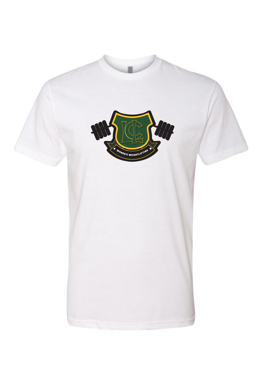 LCI Women's Weightlifting 'Next Level' Training T-Shirt.