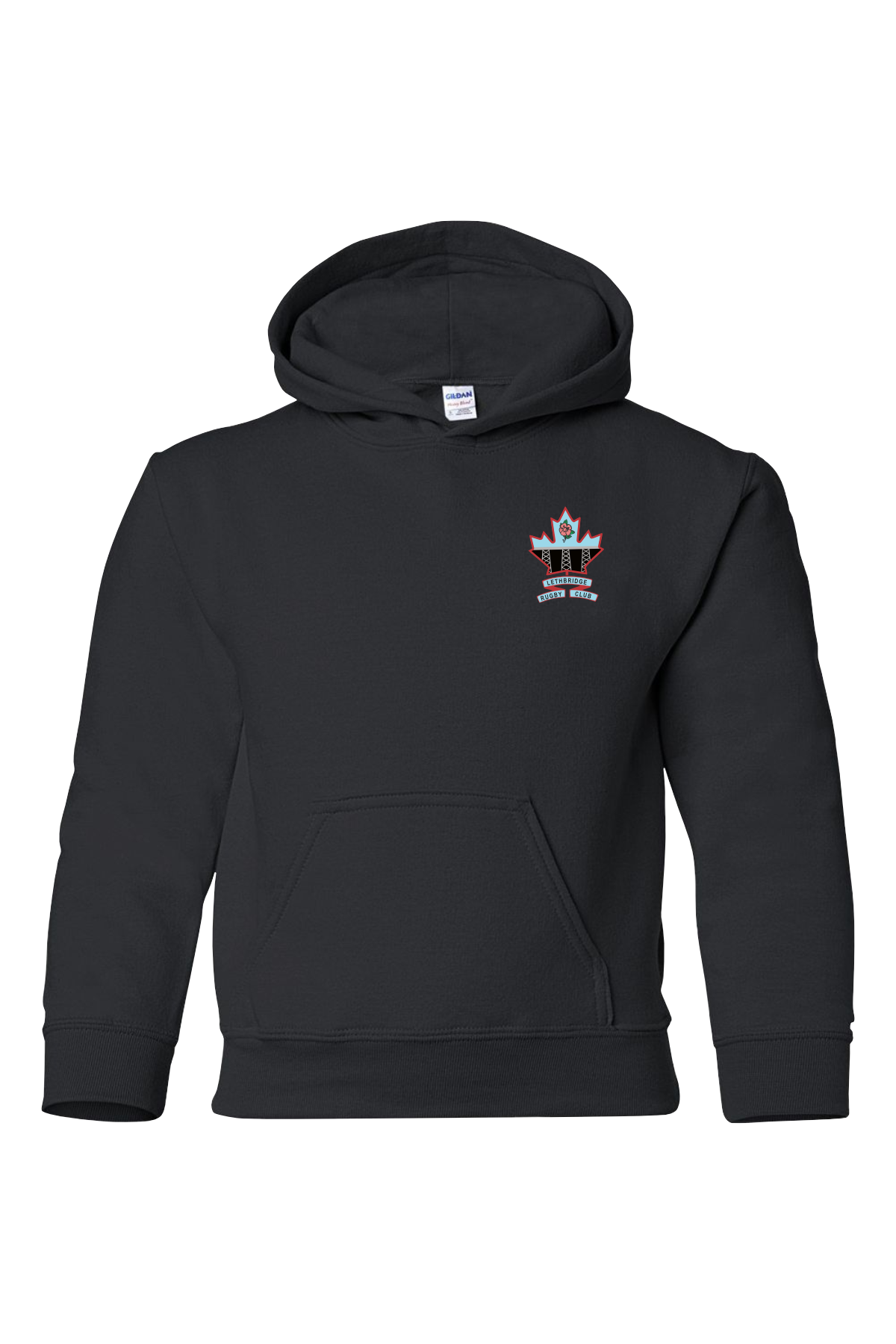 Lethbridge Rugby Club Youth Classic Heavyweight Hoodie.