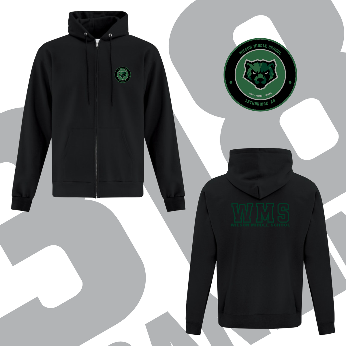 WMS - Everyday Full-Zip Fleece Hoodie