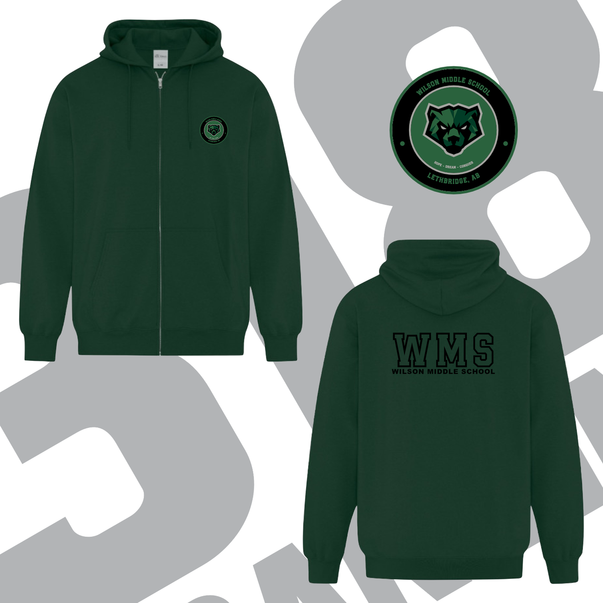 WMS - Everyday Full-Zip Fleece Hoodie