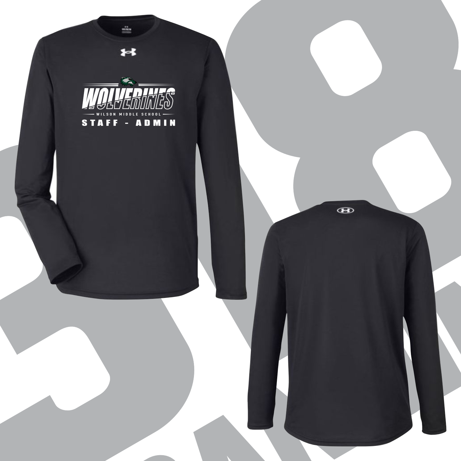 WMS - Under Armour Staff Performance Long Sleeve Tee