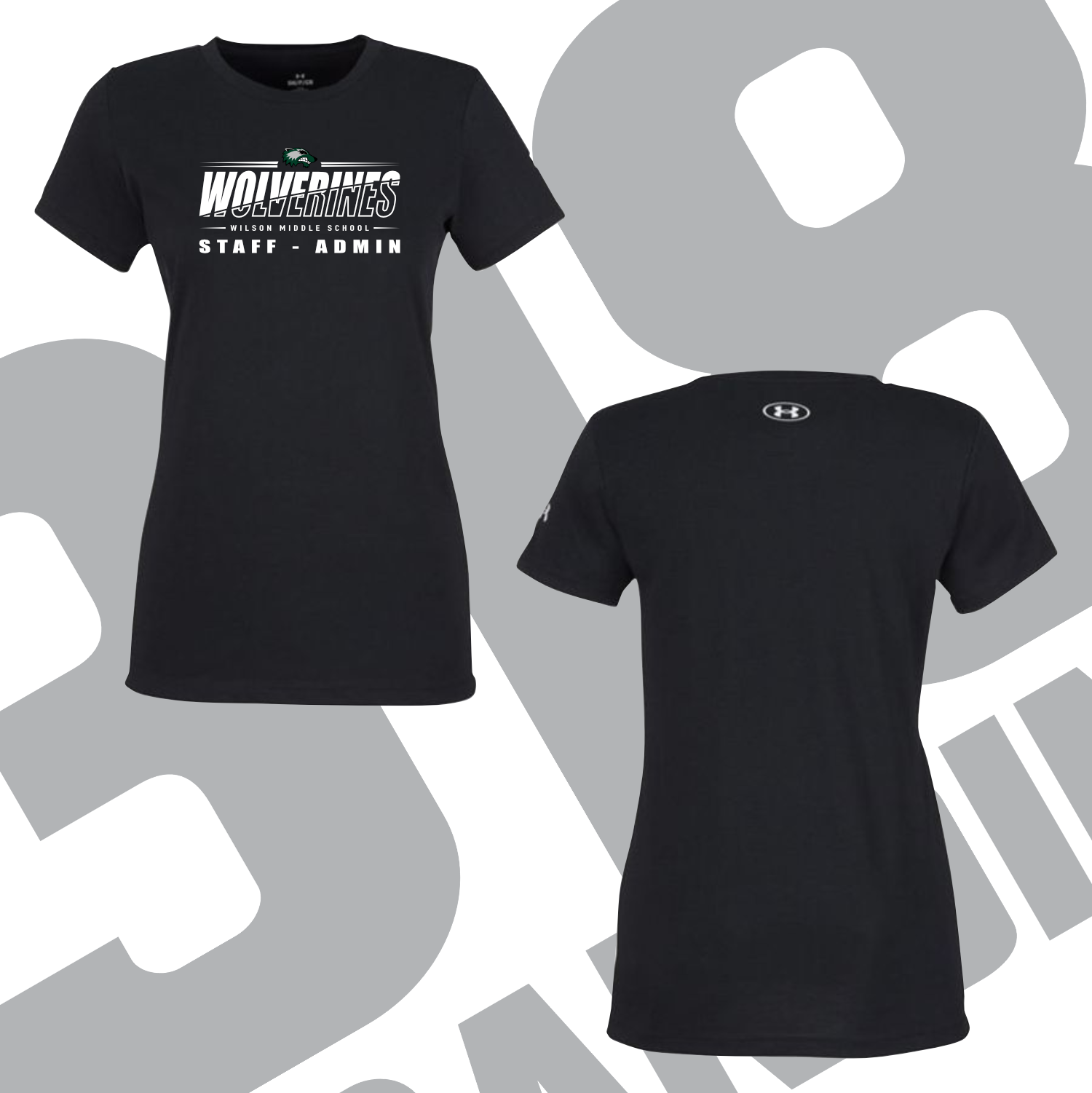 WMS - Under Armour Staff Performance Tee - Ladies