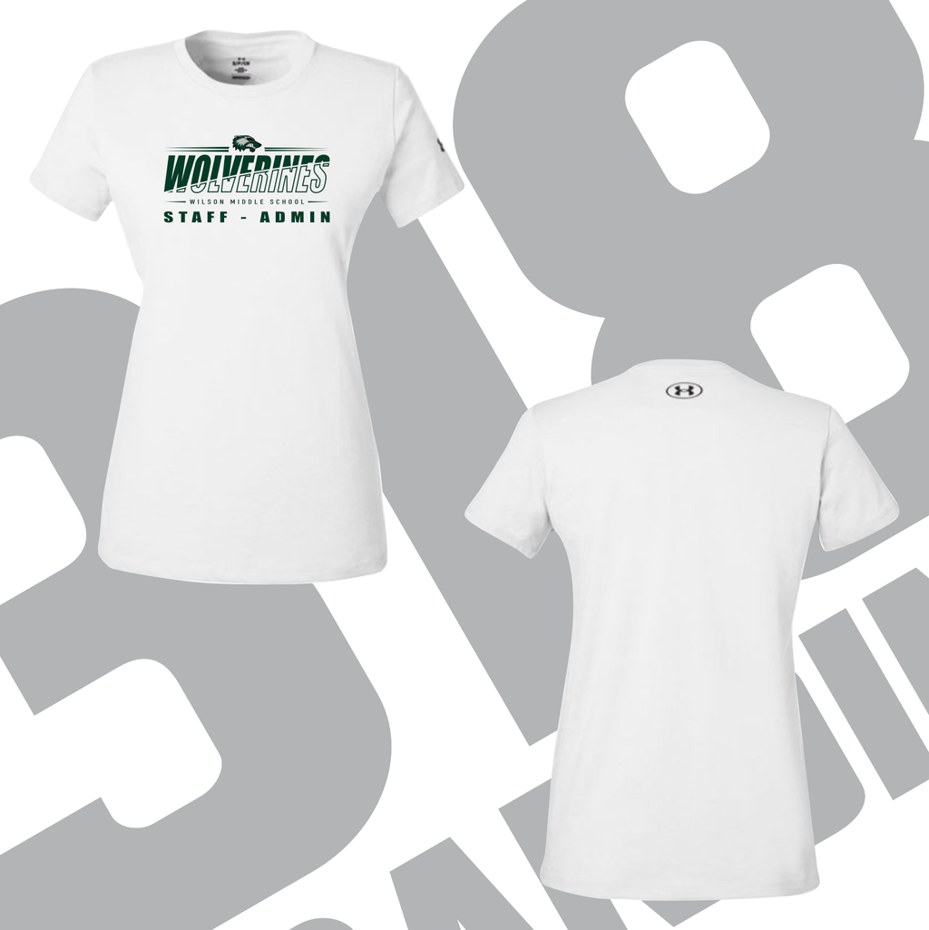 WMS - Under Armour Staff Performance Tee - Ladies
