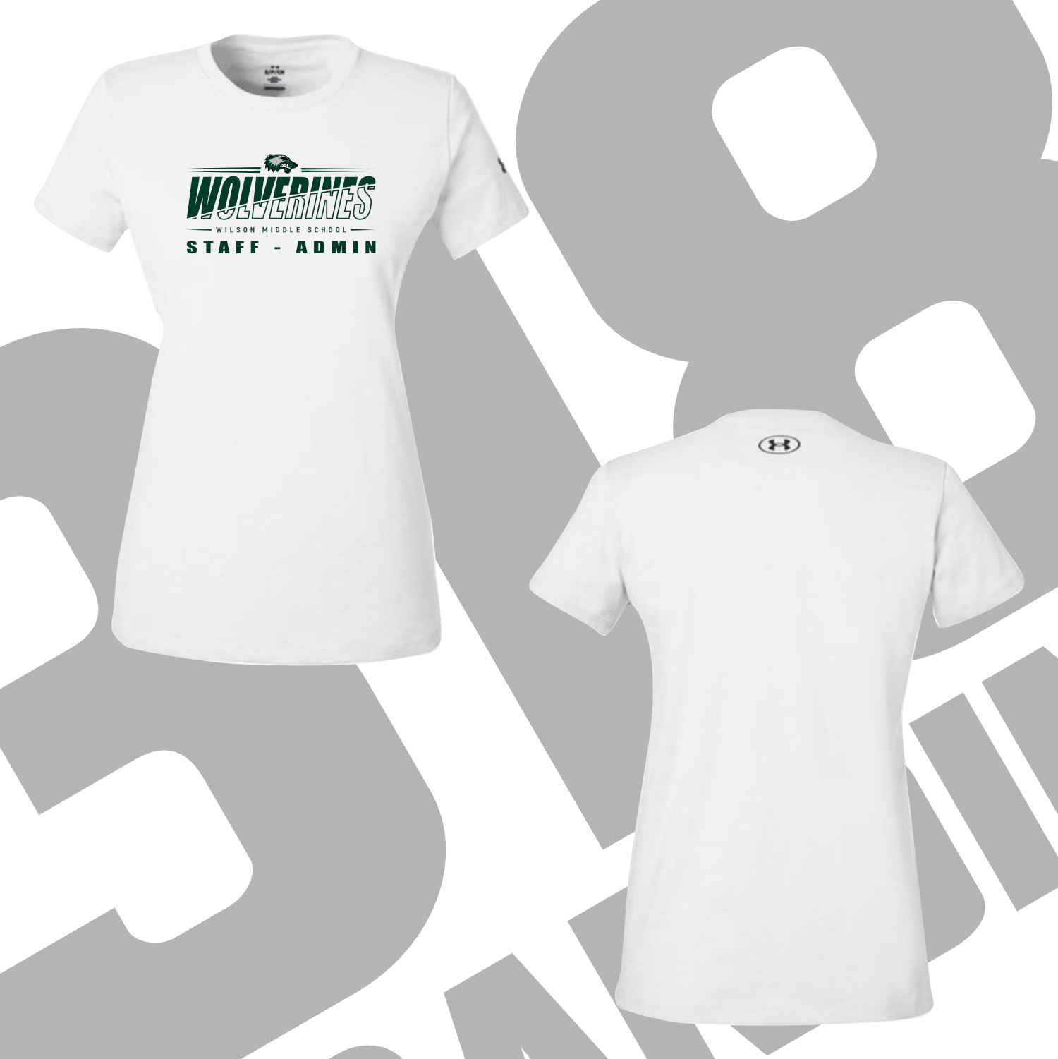WMS - Under Armour Staff Performance Tee - Ladies